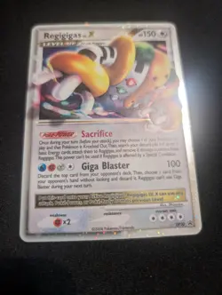 Regigigas LV.X Black Star DP39 - Diamond & Pearl - Pokemon Card - LP to NM - Image 1
