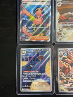 Pokemon Destined Rivals English 6-Card Holo Full Art Lot - TYPHLOSION & more - Image 2