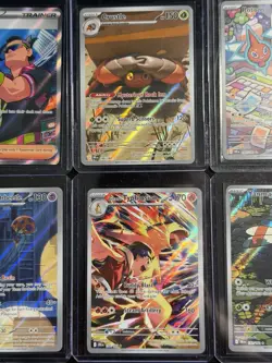 Pokemon Destined Rivals English 6-Card Holo Full Art Lot - TYPHLOSION & more - Image 3