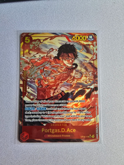 Portgas.D.Ace OP16-118 Sec Alt Art The Time To Battle TCG English Card - Image 1