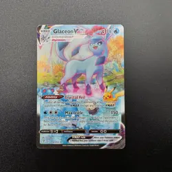 Glaceon VMAX Alternate Art Secret 209/203 SWSH07: Evolving Skies Holo Card 2021 - Image 1