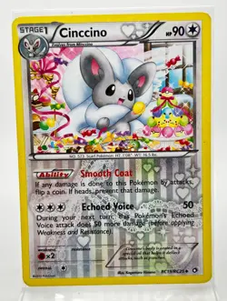 Cinccino RC19/RC25 Radiant Collection Legendary Treasures 2013 Pokemon Card LP - Image 1