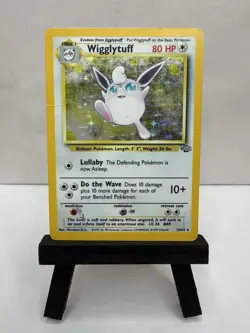 1999 Pokemon TCG Wigglytuff Jungle Set Holo Rare Card 16/64 - Image 1
