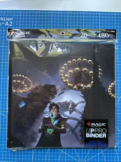 Duskmourn Magic MTG Pro Binder 20 Pages Portfolio 480 Cards Elastic New Unopened - Image 1