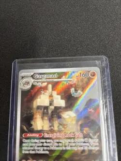 Pokemon TCG Garganacl Paradox Rift Illustration Rare Card 202/182 - Image 3