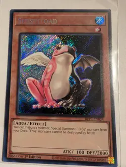Substitoad Secret Rare BLTR-EN054 1st Edition Yu-Gi-Oh! - Image 1
