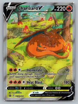 Charizard V - SWSH260 SWSH: Sword & Shield Promo Cards Holo Promo NM - Image 1