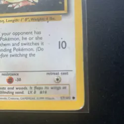 Pidgey 57/102 Pokemon Cards WOTC TCG: Base Set 1999 Normal MP UK Rare - Image 3