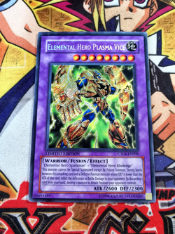 Elemental Hero Plasma Vice ct04-en006 Ltd Ed (MP) Secret Rare Yu-Gi-Oh! - Image 1