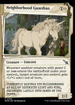 Karlov Manor - Neighborhood Guardian - Foil - Showcase - Image 1
