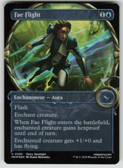 Fae Flight (Showcase) Foil Uncommon Murders at Karlov Manor 295 MTG NM 2024 - Image 1