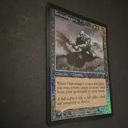 Wizards of the Coast Gravedigger MTG 7th Edition Creature Foil Black Unc EN - Image 2