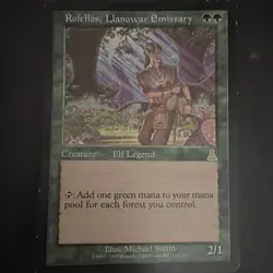 Rofellos, Llanowar Emissary MTG Urza's Destiny Rare EN #118 - Image 1