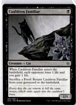 Cauldron Familiar Throne of Eldraine Regular NM U 081/269 - Image 1