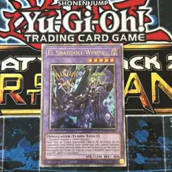 Yu-Gi-Oh El Shaddoll Winda Quarter Century Secret Rare Card RA04-EN052 - Image 1