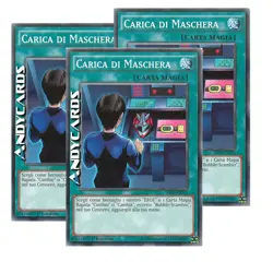 3x CARICA DI MASCHERA • (Mask Charge) • Comune • SDHS IT021 • 1Ed • YUGIOH! - Image 1