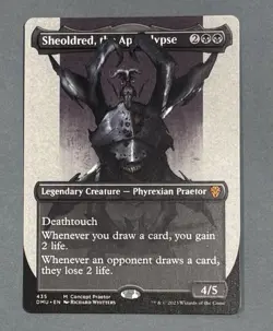 Sheoldred, the Apocalypse - Borderless- Dominaria United- NM- MTG - Image 1