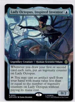 Lady Octopus, Inspired Inventor (FOIL) SPM #252 Magic: The Gathering NM - Image 1