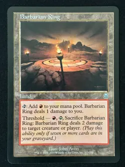 1x MTG Barbarian Ring - Odyssey (ODY) #313 - Magic the Gathering - Image 1