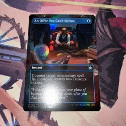 An Offer You Can't Refuse Alt Art Foil - Foundations - Magic the Gathering MTG - Image 1