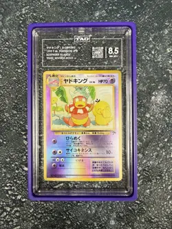 Slowking Southern Islands Japanese Tag 8.5 Reverse Holo Pokemon TCG - Image 1