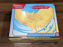 Pokemon TCG Paradox Rift [Roaring Moon] Elite Trainer Box New SEALED 820650854163 - Image 1