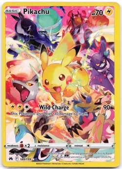 Pikachu 160/159 Crown Zenith LP - Image 1