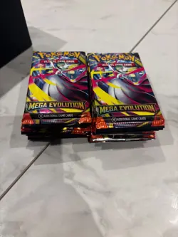 Pokemon TCG Mega Evolution - 21 opened packs inc bulk reverse and holo - Image 1