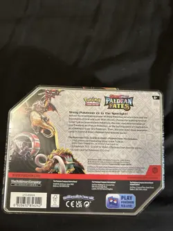 Sealed Pokemon Paldean Fates Charizard EX Tin – Charizard EX Promo – New - Image 5