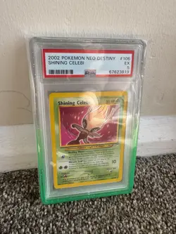 Pokemon TCG Shining Celebi Neo Destiny 106 PSA 5 Excellent - Image 4