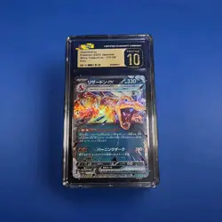 Charizard ex 115/190 SSR Shiny Treasure ex Japanese Pokemon CGC Pristine 10 Gold - Image 1