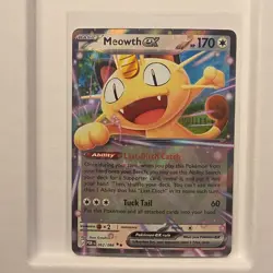 The Pokemon Company Meowth ex Pokemon GO 062/088 Double Rare Holo EN 2022 - Image 1