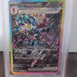 Pokemon Prismatic Evolutions Ceruledge Ex SIR 147/131 PSA 10 - Image 2