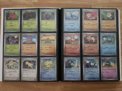 Pokemon 151 Scarlet and Violet English Master Set with Reverse Holos & Binder NM - Image 4