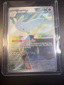 Togekiss 235/217 Pokemon TCG Ascended Heroes Illustration Rare Mint - Image 1