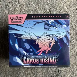 Pokemon TCG Mega Evolution Chaos Rising Elite Trainer Box ETB - NEW - SEALED - Image 1