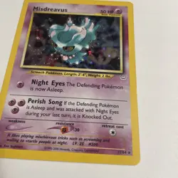 Pokemon TCG Misdreavus 11/64 Neo Revelation Holo Rare LP - Image 3