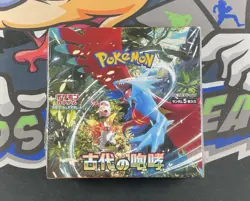 Pokemon TCG Japanese Ancient Roar (SV4K) Booster Box - Sealed - Image 1