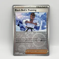Black Belt's Training 145/159 Common Journey Together Pokemon Reverse Holo - Image 1