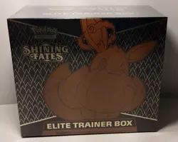 Pokemon TCG: Shining Fates Elite Trainer Box ETB -New Factory Sealed 10 Boosters 820650808173 - Image 1