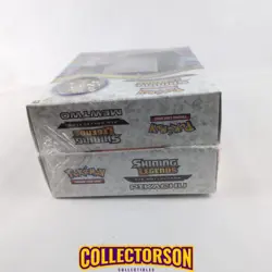 Pokemon 2017 Shining Legends Mewtwo/Pikachu Pin Collection Box Sealed 2 Pack - Image 4