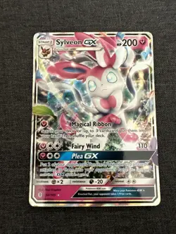 Sylveon GX 92/145 Sm-Guardians Rising Pokemon Tcg - Image 1