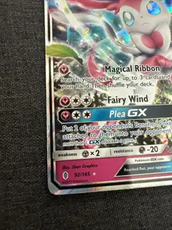 Sylveon GX 92/145 Sm-Guardians Rising Pokemon Tcg - Image 4