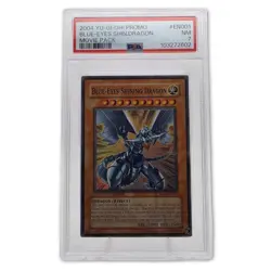 Blue-Eyes Shining Dragon MOV-EN001 PSA Graded 7 Super Rare Yugioh TCG - Image 1