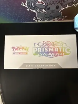 Pokemon TCG Scarlet & Violet Prismatic Evolutions Elite Trainer Box ETB - Image 2