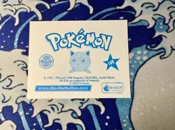 Pokemon 2000 Nintendo Topps Merlin Series 2 Silly Scary Haunter 169 PackFresh NM - Image 2