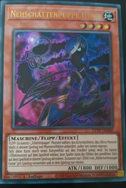 Nehschattenpuppe Genie [Yu-Gi-Oh! GFTP-DE006 1. Auflage (Ultra Rare)] NM - Image 1
