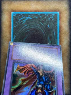 Yugioh Flame Swordsman LOB-003 Super Rare 1st Ed GLOSSY PRINT NM - Image 4