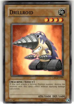Drillroid CRV-EN009 Common / Short Print Cybernetic Revolution Yu-Gi-Oh NM - Image 1