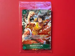 Monkey.D.Luffy P-135 Winner Stamp OP16 Pre-Release Event Promo Card Sealed - Image 1